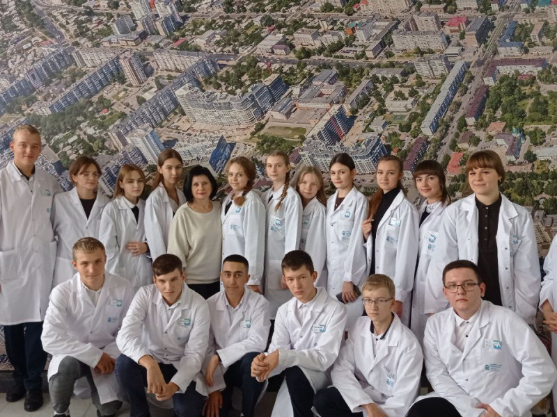 Посвящение в юные медики Белогорья.